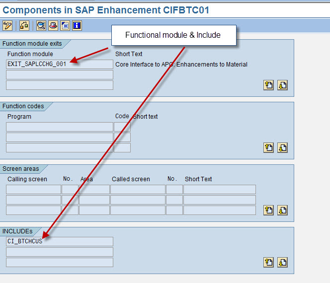 AFS for Dummies: FIND BAPI/USER EXITS/FUNCTIONAL MODULE FOR A SAP 